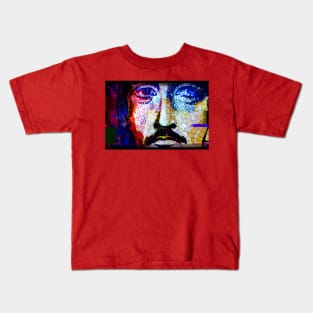 Mustache Miracle Man Kids T-Shirt